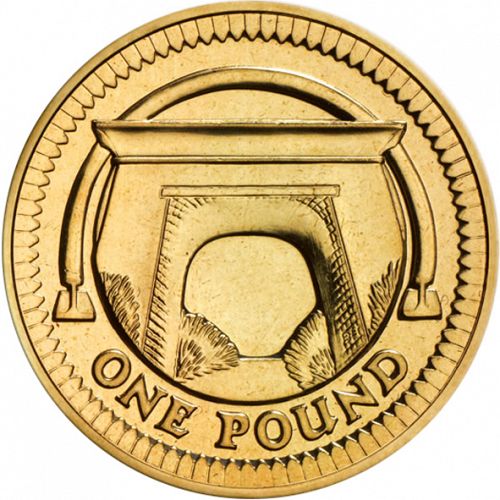£1 Reverse Image minted in UNITED KINGDOM in 2006 (1971-up  -  Elizabeth II - Decimal Coinage)  - The Coin Database