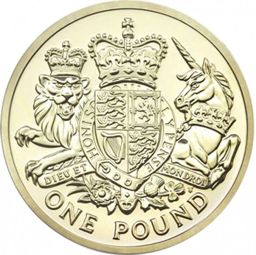 £1 Reverse Image minted in UNITED KINGDOM in 2015 (1971-up  -  Elizabeth II - Decimal Coinage)  - The Coin Database