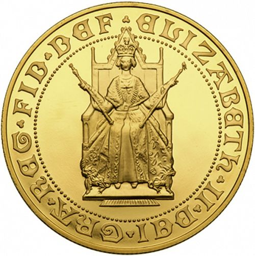Sovereign Obverse Image minted in UNITED KINGDOM in 1989 (1953-up  -  Elizabeth II - Sovereign)  - The Coin Database