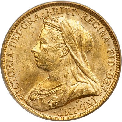 Sovereign Obverse Image minted in UNITED KINGDOM in 1897M (1837-01  -  Victoria)  - The Coin Database