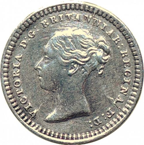 Three Halfpence Obverse Image minted in UNITED KINGDOM in 1862 (1837-01  -  Victoria)  - The Coin Database