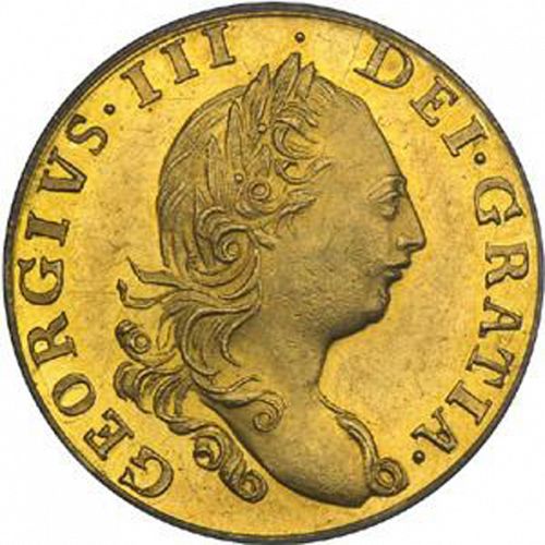 Half Guinea Obverse Image minted in UNITED KINGDOM in 1775 (1760-20 - George III)  - The Coin Database