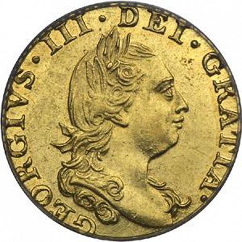 Half Guinea Obverse Image minted in UNITED KINGDOM in 1784 (1760-20 - George III)  - The Coin Database