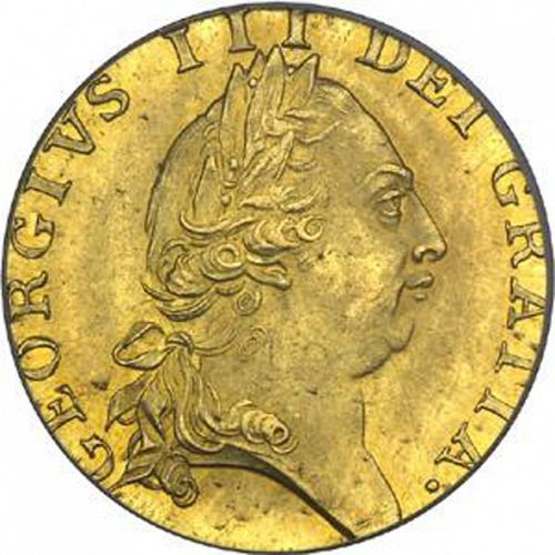 Half Guinea Obverse Image minted in UNITED KINGDOM in 1788 (1760-20 - George III)  - The Coin Database