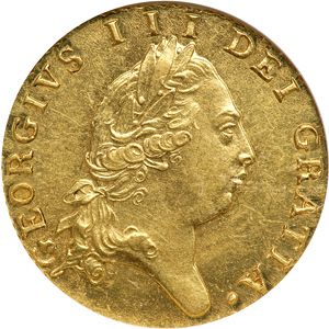 Half Guinea Obverse Image minted in UNITED KINGDOM in 1793 (1760-20 - George III)  - The Coin Database