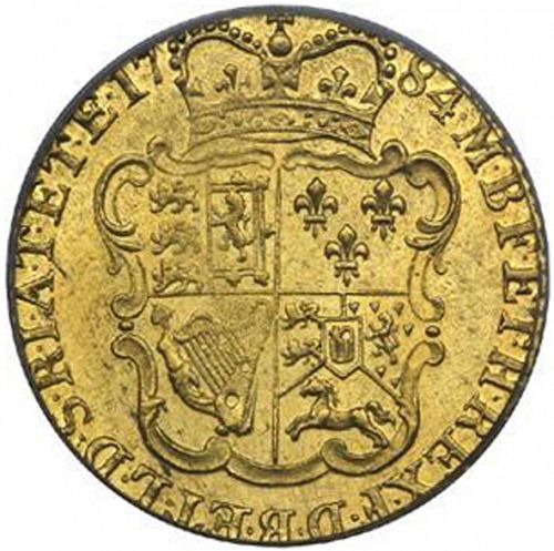 Half Guinea Reverse Image minted in UNITED KINGDOM in 1779 (1760-20 - George III)  - The Coin Database