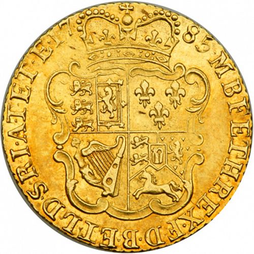 Half Guinea Reverse Image minted in UNITED KINGDOM in 1785 (1760-20 - George III)  - The Coin Database