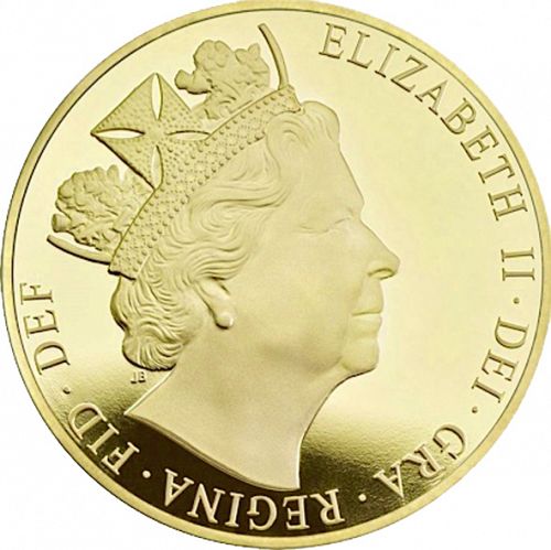 Half Sovereign Obverse Image minted in UNITED KINGDOM in 2016 (1953-up  -  Elizabeth II - Sovereign)  - The Coin Database