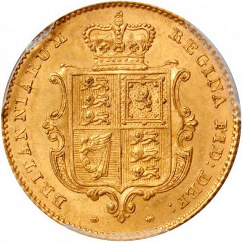 Half Sovereign Reverse Image minted in UNITED KINGDOM in 1841 (1837-01  -  Victoria)  - The Coin Database