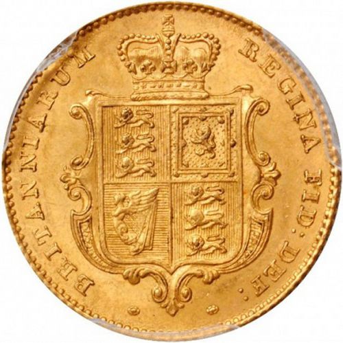 Half Sovereign Reverse Image minted in UNITED KINGDOM in 1841 (1837-01  -  Victoria)  - The Coin Database