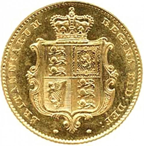 Half Sovereign Reverse Image minted in UNITED KINGDOM in 1842 (1837-01  -  Victoria)  - The Coin Database