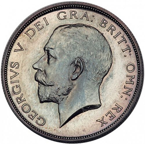 Halfcrown Obverse Image minted in UNITED KINGDOM in 1911 (1910-36  -  George V)  - The Coin Database