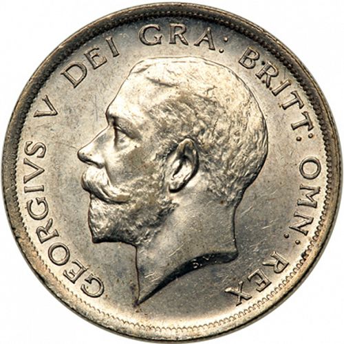 Halfcrown Obverse Image minted in UNITED KINGDOM in 1916 (1910-36  -  George V)  - The Coin Database