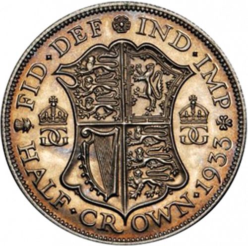 Halfcrown Reverse Image minted in UNITED KINGDOM in 1935 (1910-36  -  George V)  - The Coin Database