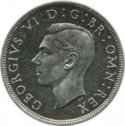 Halfcrown Obverse Image minted in UNITED KINGDOM in 1937 (1937-52 - George VI)  - The Coin Database
