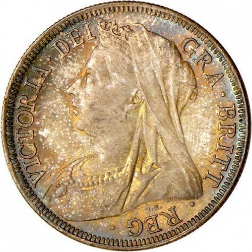 Halfcrown Obverse Image minted in UNITED KINGDOM in 1901 (1837-01  -  Victoria)  - The Coin Database
