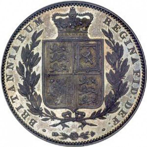 Halfcrown Reverse Image minted in UNITED KINGDOM in 1864 (1837-01  -  Victoria)  - The Coin Database