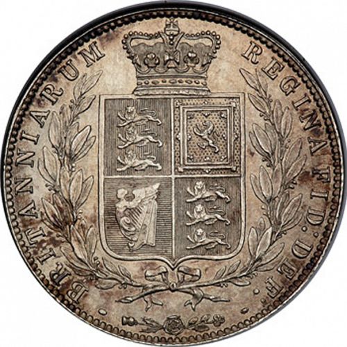 Halfcrown Reverse Image minted in UNITED KINGDOM in 1875 (1837-01  -  Victoria)  - The Coin Database