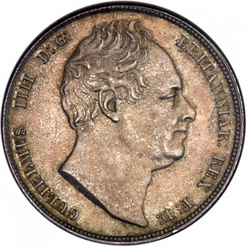 Halfcrown Obverse Image minted in UNITED KINGDOM in 1835 (1830-37 - William IV)  - The Coin Database