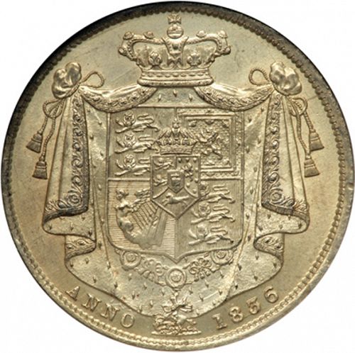 Halfcrown Reverse Image minted in UNITED KINGDOM in 1836 (1830-37 - William IV)  - The Coin Database