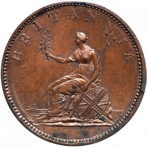Halfpenny Reverse Image minted in UNITED KINGDOM in 1806 (1760-20 - George III)  - The Coin Database