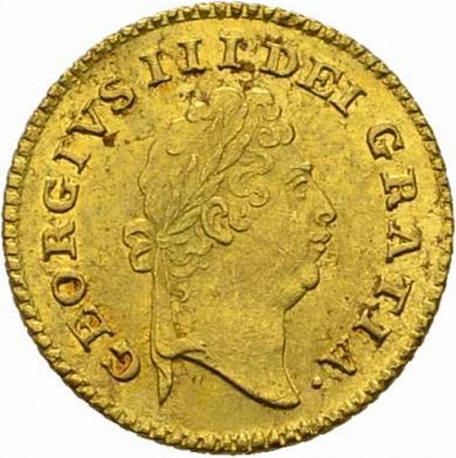 Third Guinea Obverse Image minted in UNITED KINGDOM in 1798 (1760-20 - George III)  - The Coin Database