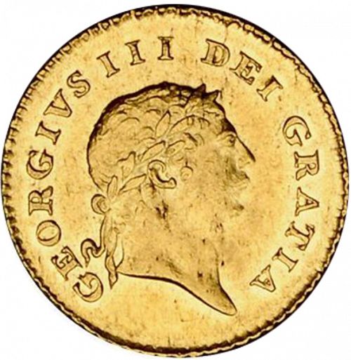 Third Guinea Obverse Image minted in UNITED KINGDOM in 1809 (1760-20 - George III)  - The Coin Database