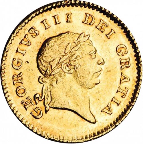 Third Guinea Obverse Image minted in UNITED KINGDOM in 1813 (1760-20 - George III)  - The Coin Database