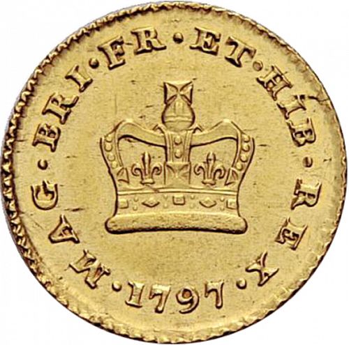 Third Guinea Reverse Image minted in UNITED KINGDOM in 1797 (1760-20 - George III)  - The Coin Database