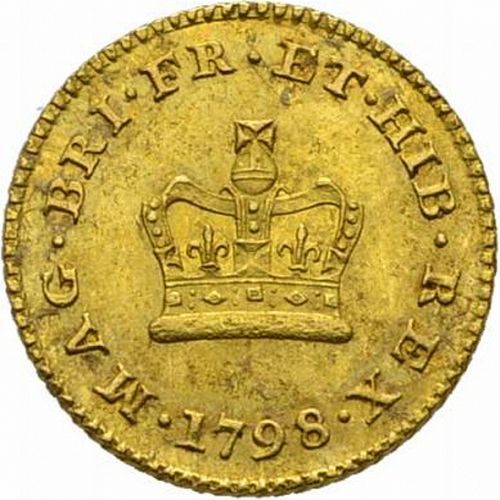 Third Guinea Reverse Image minted in UNITED KINGDOM in 1798 (1760-20 - George III)  - The Coin Database