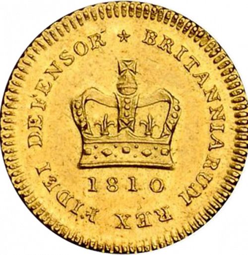Third Guinea Reverse Image minted in UNITED KINGDOM in 1810 (1760-20 - George III)  - The Coin Database