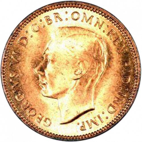 Farthing Obverse Image minted in UNITED KINGDOM in 1946 (1937-52 - George VI)  - The Coin Database