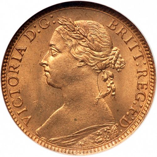 Farthing Obverse Image minted in UNITED KINGDOM in 1888 (1837-01  -  Victoria)  - The Coin Database