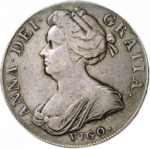 Crown Obverse Image minted in UNITED KINGDOM in 1703 (1701-14 - Anne)  - The Coin Database