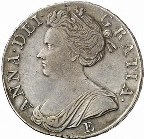 Crown Obverse Image minted in UNITED KINGDOM in 1708 (1701-14 - Anne)  - The Coin Database