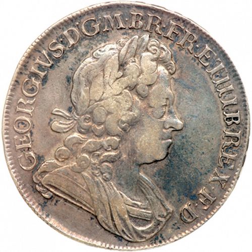 Crown Obverse Image minted in UNITED KINGDOM in 1726 (1714-27 - George I)  - The Coin Database