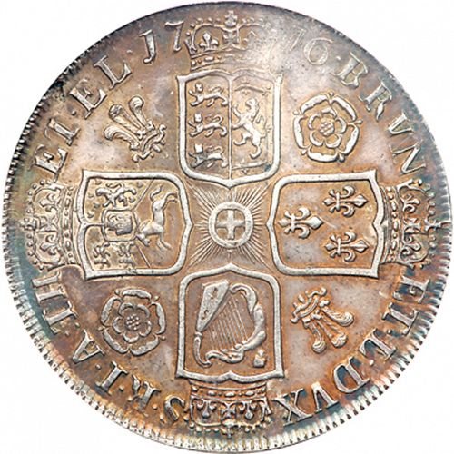 Crown Reverse Image minted in UNITED KINGDOM in 1716 (1714-27 - George I)  - The Coin Database