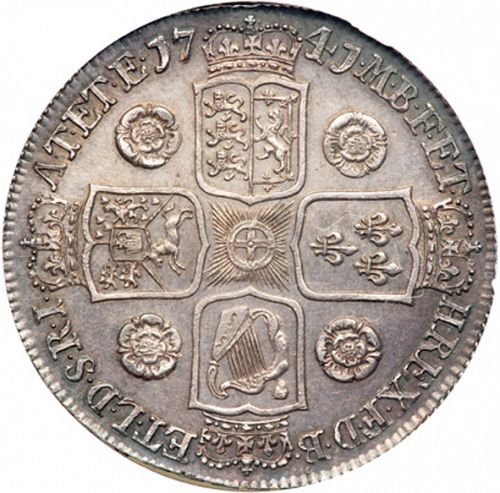 Crown Reverse Image minted in UNITED KINGDOM in 1741 (1727-60 - George II)  - The Coin Database