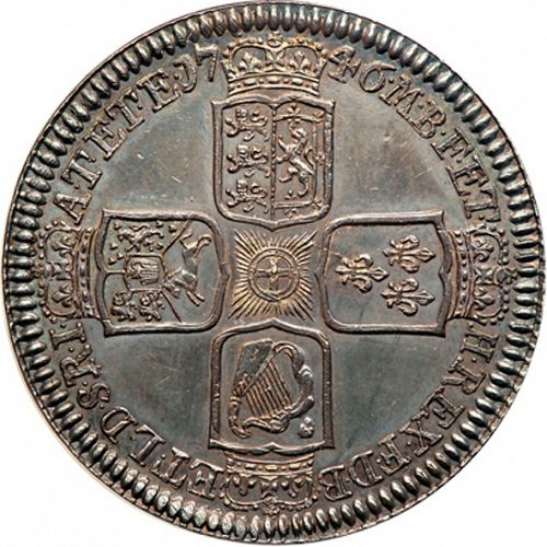 Crown Reverse Image minted in UNITED KINGDOM in 1746 (1727-60 - George II)  - The Coin Database