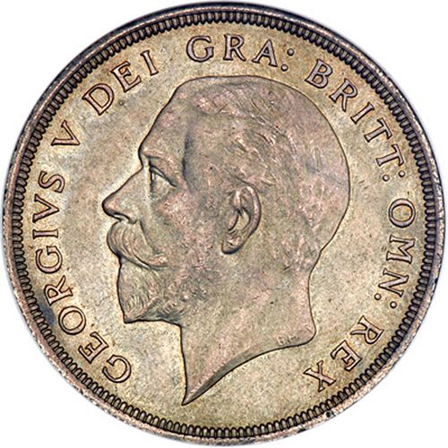 Crown Obverse Image minted in UNITED KINGDOM in 1934 (1910-36  -  George V)  - The Coin Database