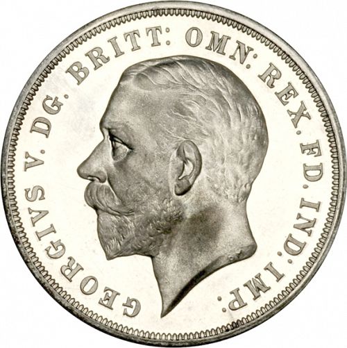 Crown Obverse Image minted in UNITED KINGDOM in 1935 (1910-36  -  George V)  - The Coin Database