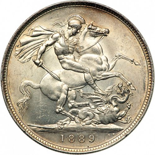 Crown Reverse Image minted in UNITED KINGDOM in 1889 (1837-01  -  Victoria)  - The Coin Database