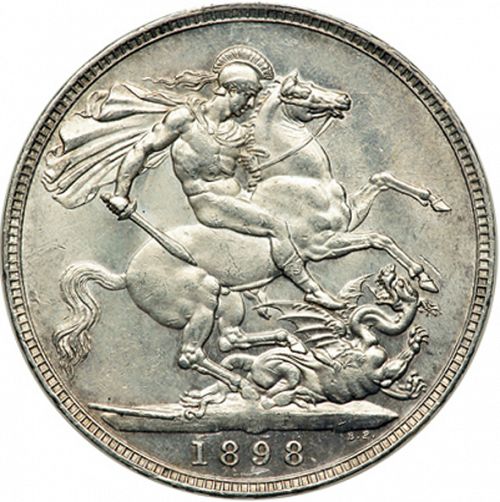 Crown Reverse Image minted in UNITED KINGDOM in 1898 (1837-01  -  Victoria)  - The Coin Database