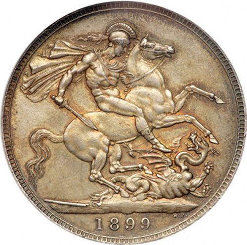 Crown Reverse Image minted in UNITED KINGDOM in 1899 (1837-01  -  Victoria)  - The Coin Database