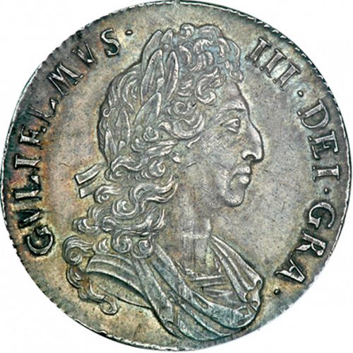 Crown Obverse Image minted in UNITED KINGDOM in 1697 (1694-01 - William III)  - The Coin Database