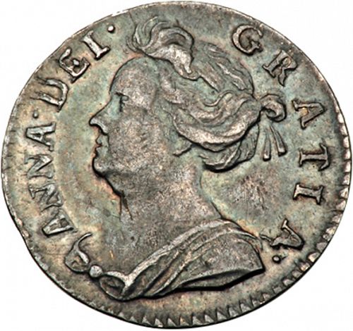 Penny Obverse Image minted in UNITED KINGDOM in 1709 (1701-14 - Anne)  - The Coin Database