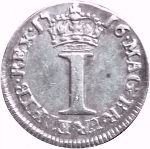 Penny Reverse Image minted in UNITED KINGDOM in 1716 (1714-27 - George I)  - The Coin Database