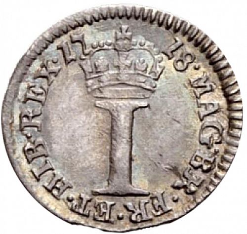 Penny Reverse Image minted in UNITED KINGDOM in 1718 (1714-27 - George I)  - The Coin Database