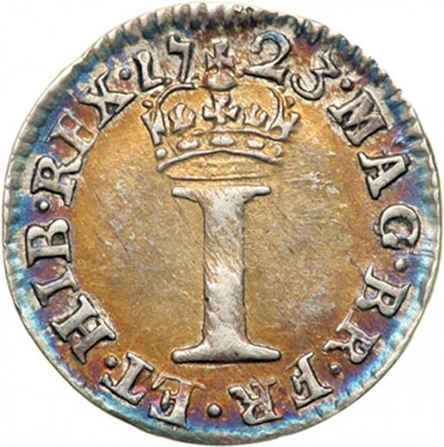 Penny Reverse Image minted in UNITED KINGDOM in 1723 (1714-27 - George I)  - The Coin Database