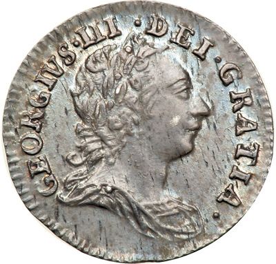 Penny Obverse Image minted in UNITED KINGDOM in 1763 (1760-20 - George III)  - The Coin Database